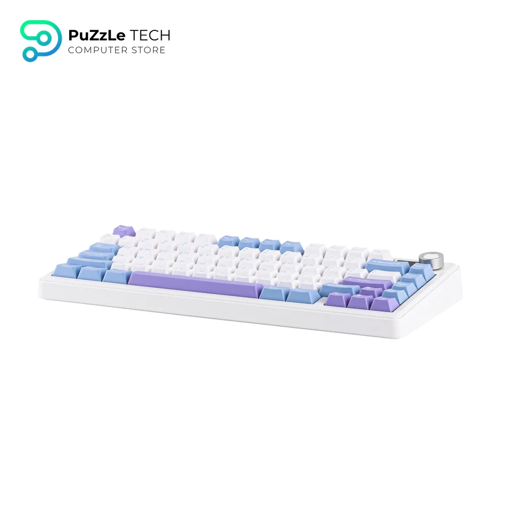 AULA F75 MAX Mechanical Keyboard Tri-Mode Reaper Switch, Glacier Blue-1158 6