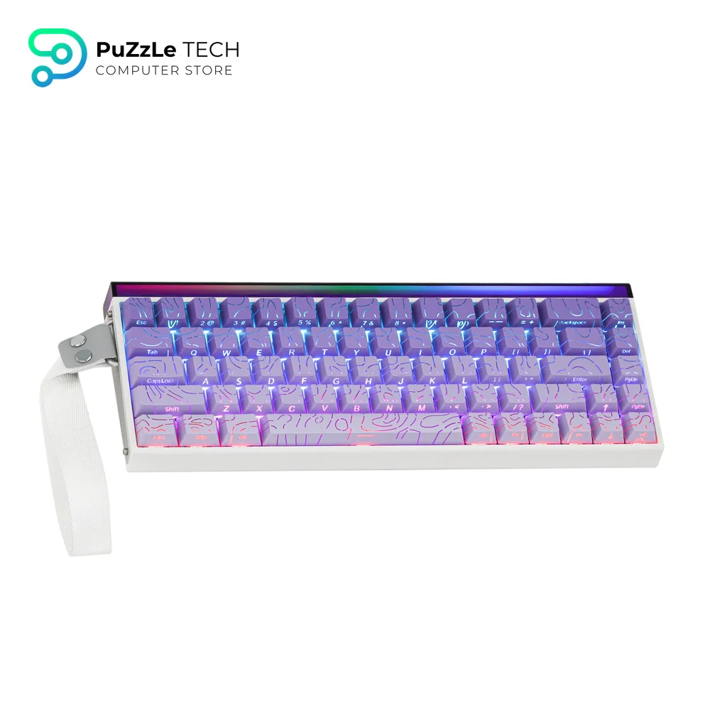 AULA HERO68 HE Magnetic Switch Keyboard 8K Wired Dragon King Switch, Gradient Purple-4197 10