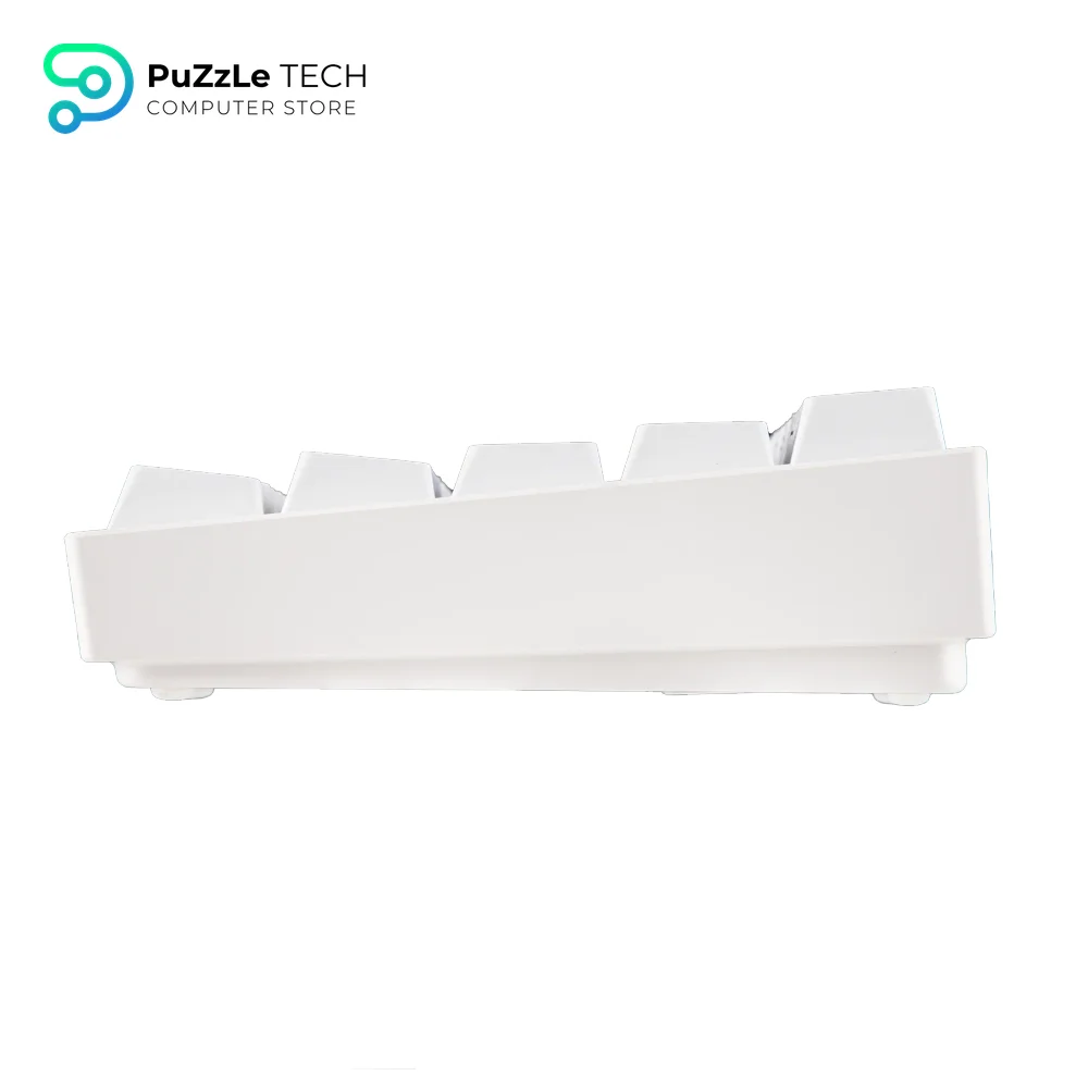 AULA MINI60 HE Pro Magnetic Switch Keyboard Tri-Mode 8K Mistcloud Switch, White-2193 4
