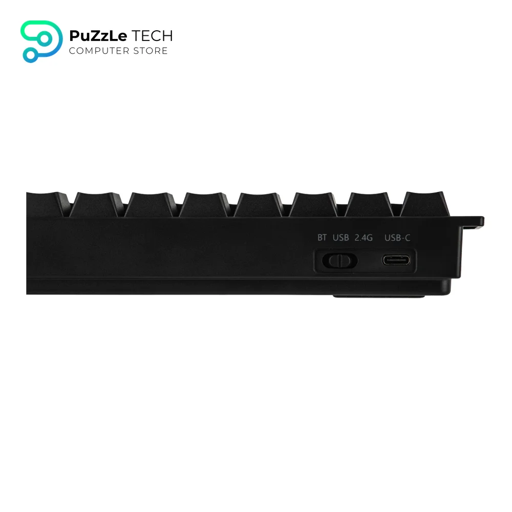 AULA MINI60 HE Pro Magnetic Switch Keyboard Tri-Mode 8K Stormrise Switch, Black-2186 11