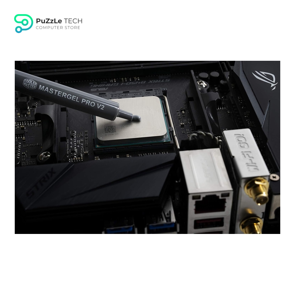 Cooler Master MasterGel Pro V2 High Thermal Conductivity Compound for CPU Coolers (9 W/mK) - Ultra-Efficient CPU/GPU Heat Dissipation with Zero Electrical Conductivity, Applicator Included 3