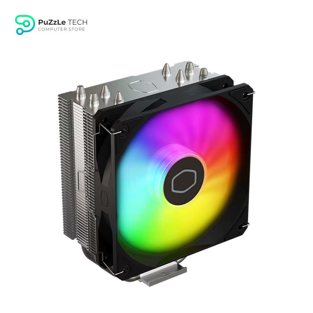 Cooler Master T400K CPU Cooler ARGB 4 Heat Pipes ARGB For INTEL 4