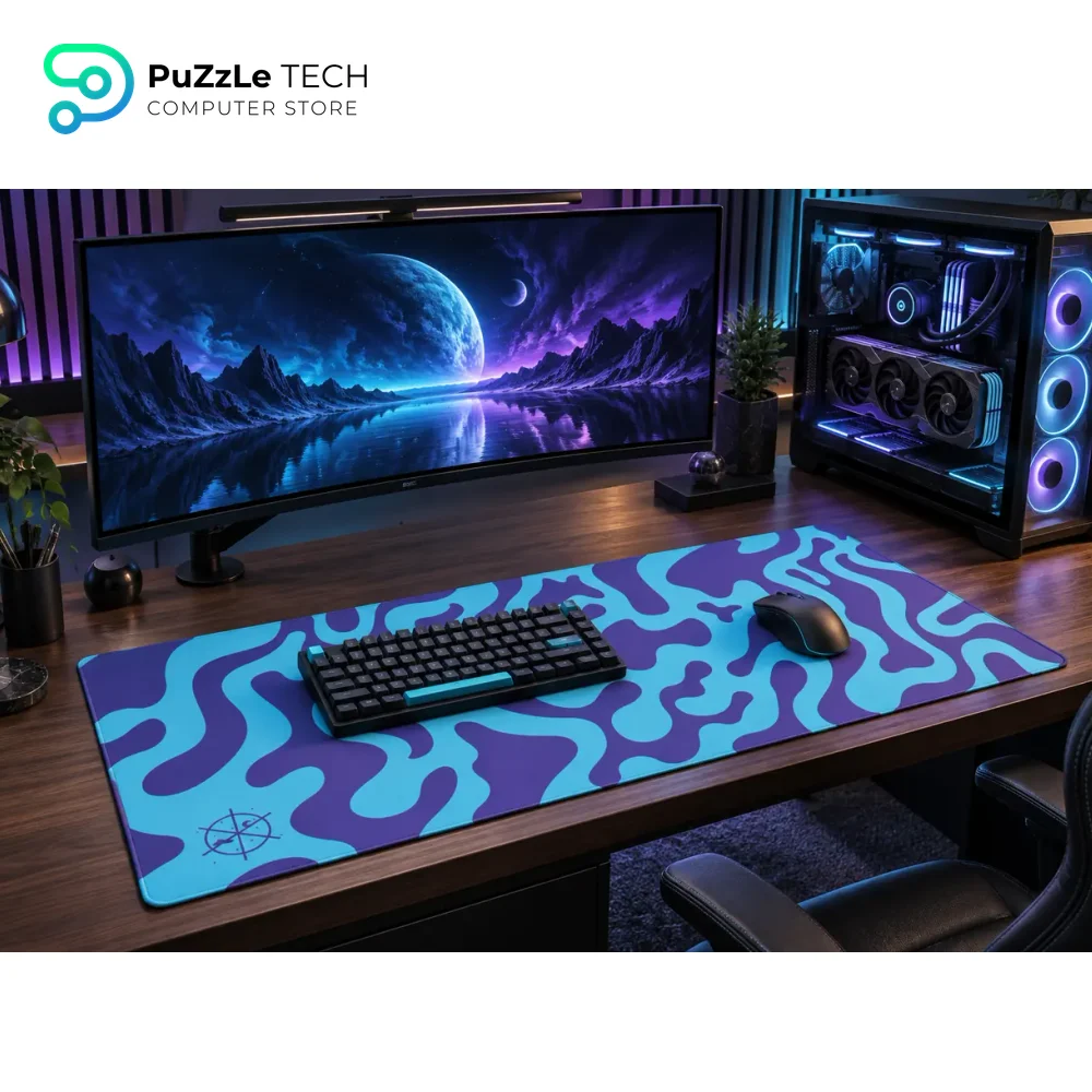 CTRL MOUSE PAD GAMING 90 X 40mm Healthy Noise - 4.2mm ThickNess - Waterproof 4