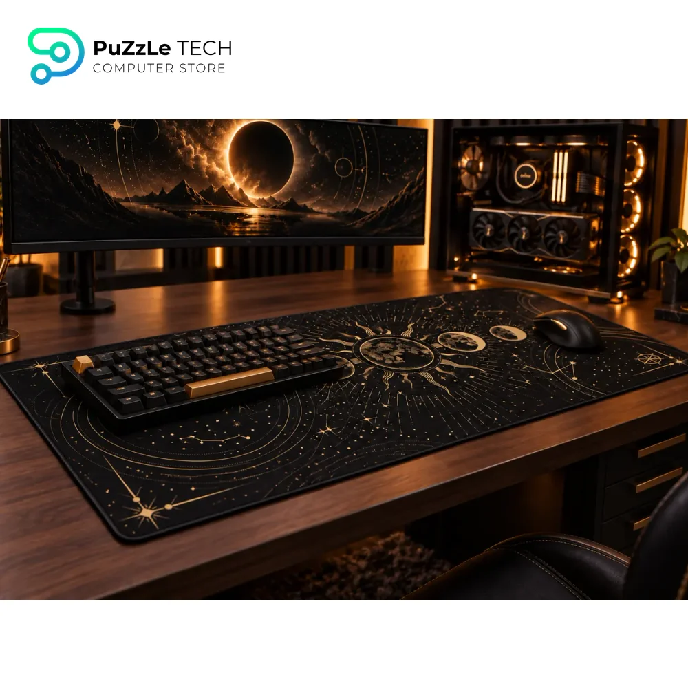 CTRL MOUSE PAD GAMING 90 X 40mm Space Trip - 4.2mm ThickNess - Waterproof 2