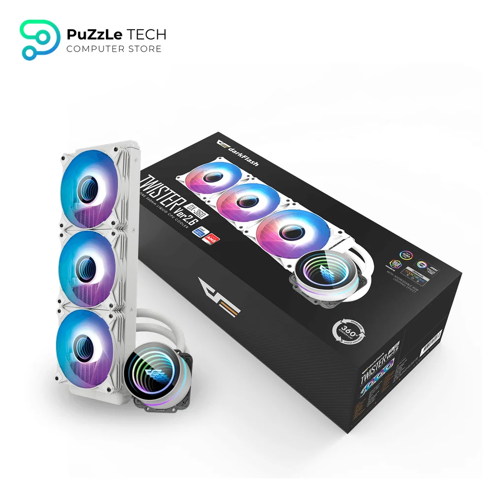 DarkFlash Twister DXV26 360 Liquid White