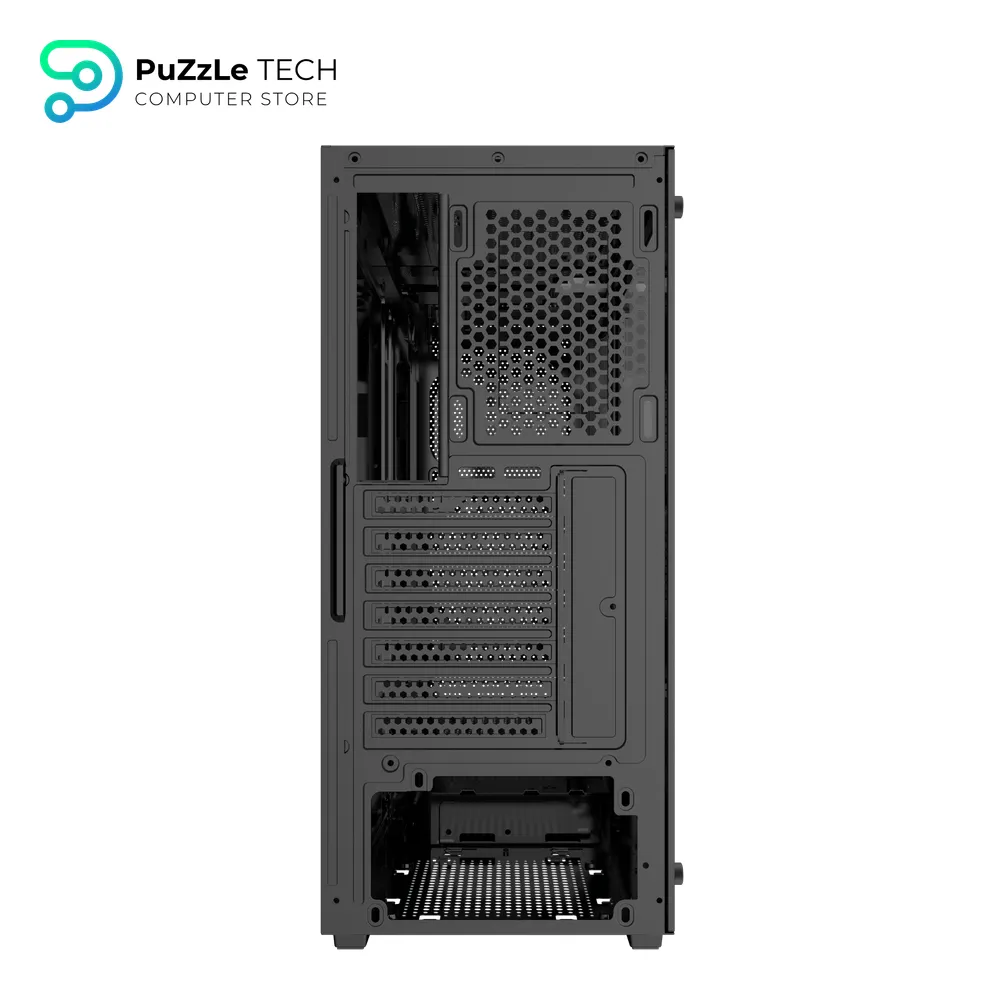 DarkFlash A305 ATX PC Case 4FAN CL6 + PSU GP650 +80 BRONZE - Black 9