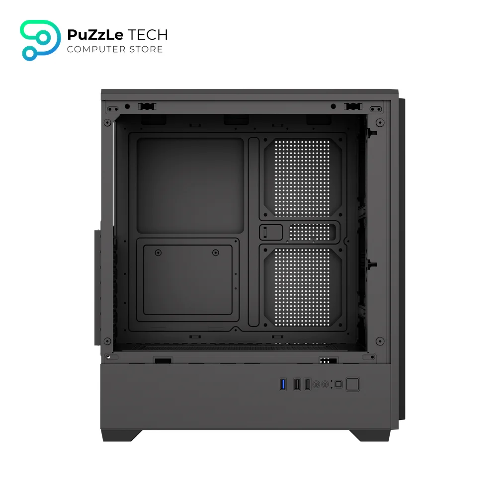 DarkFlash C365 Mesh E-ATX PC Case - 4 x CL6 Fans & 650W PSU  12