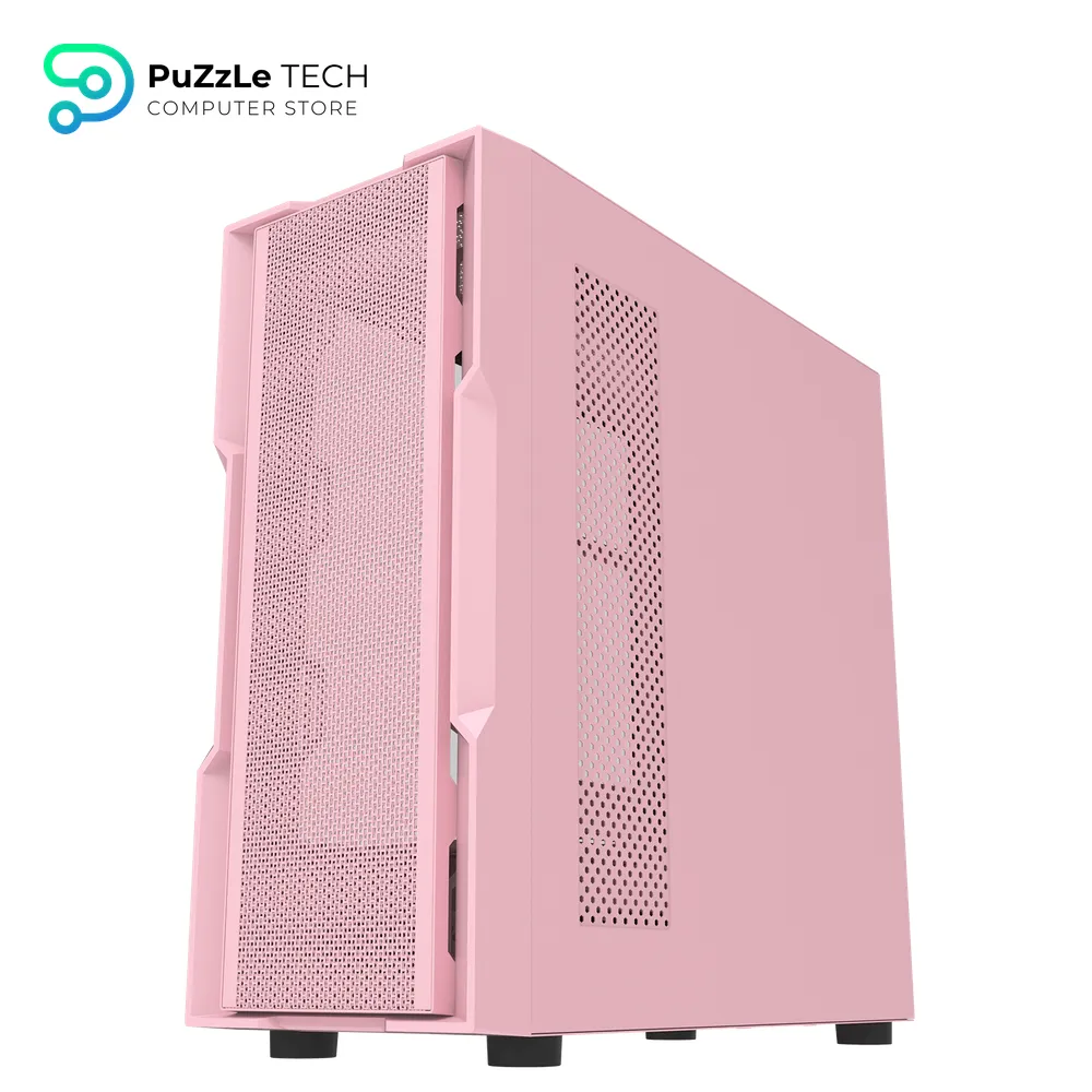DarkFlash DK431 E-ATX PC Case 4FAN CL6 + PSU GP750 +80 BRONZE - Pink 3
