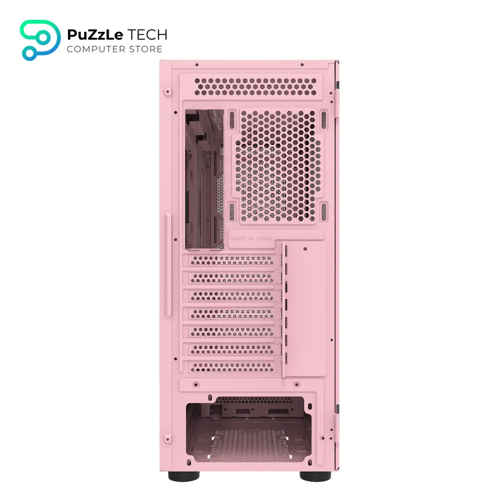 DarkFlash DK431 E-ATX PC Case 4FAN CL6 + PSU GP750 +80 BRONZE - Pink 4