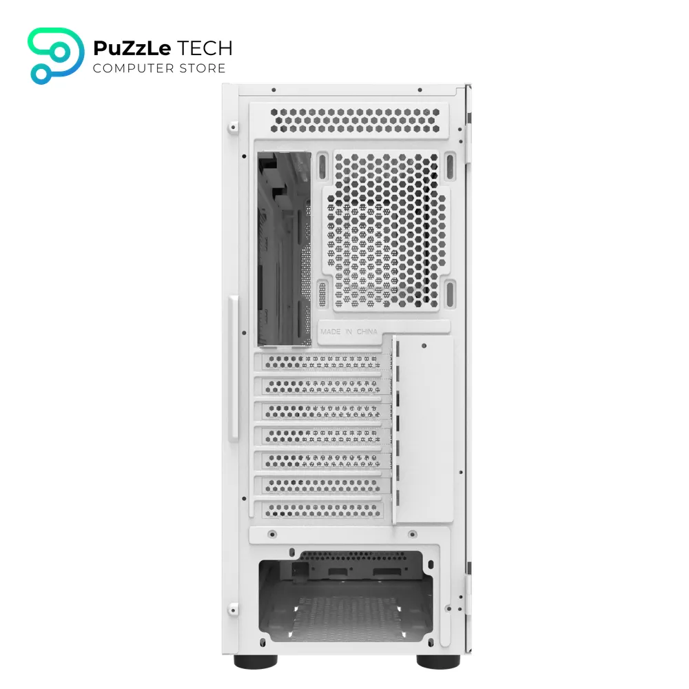 DarkFlash DK431 E-ATX PC Case 4FAN CL6 + PSU GP750 +80 BRONZE - White 4