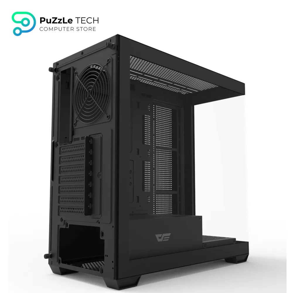 DarkFlash DS900 ATX PC Case 6FAN + PSU AIGO AT750W +80 BRONZE - BLACK 8