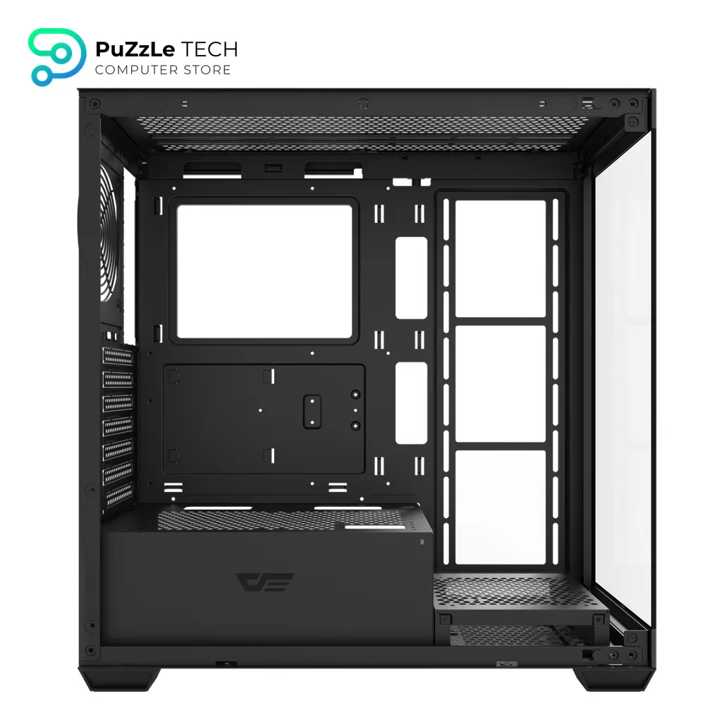 DarkFlash DS900 ATX PC Case 6FAN + PSU AIGO AT750W +80 BRONZE - BLACK 5