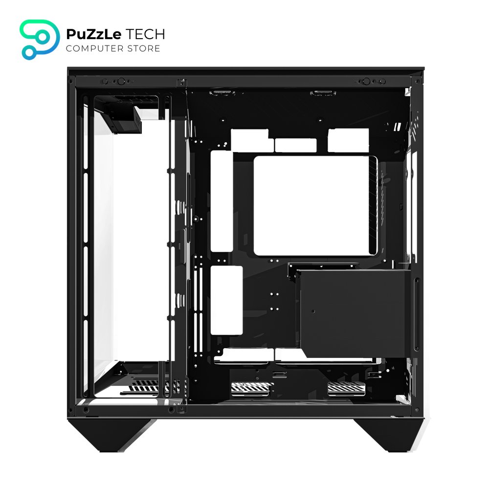DarkFlash DY470 ATX PC Case Black +7 x DarkFlash INF34R 120MM PC Case Fan 11