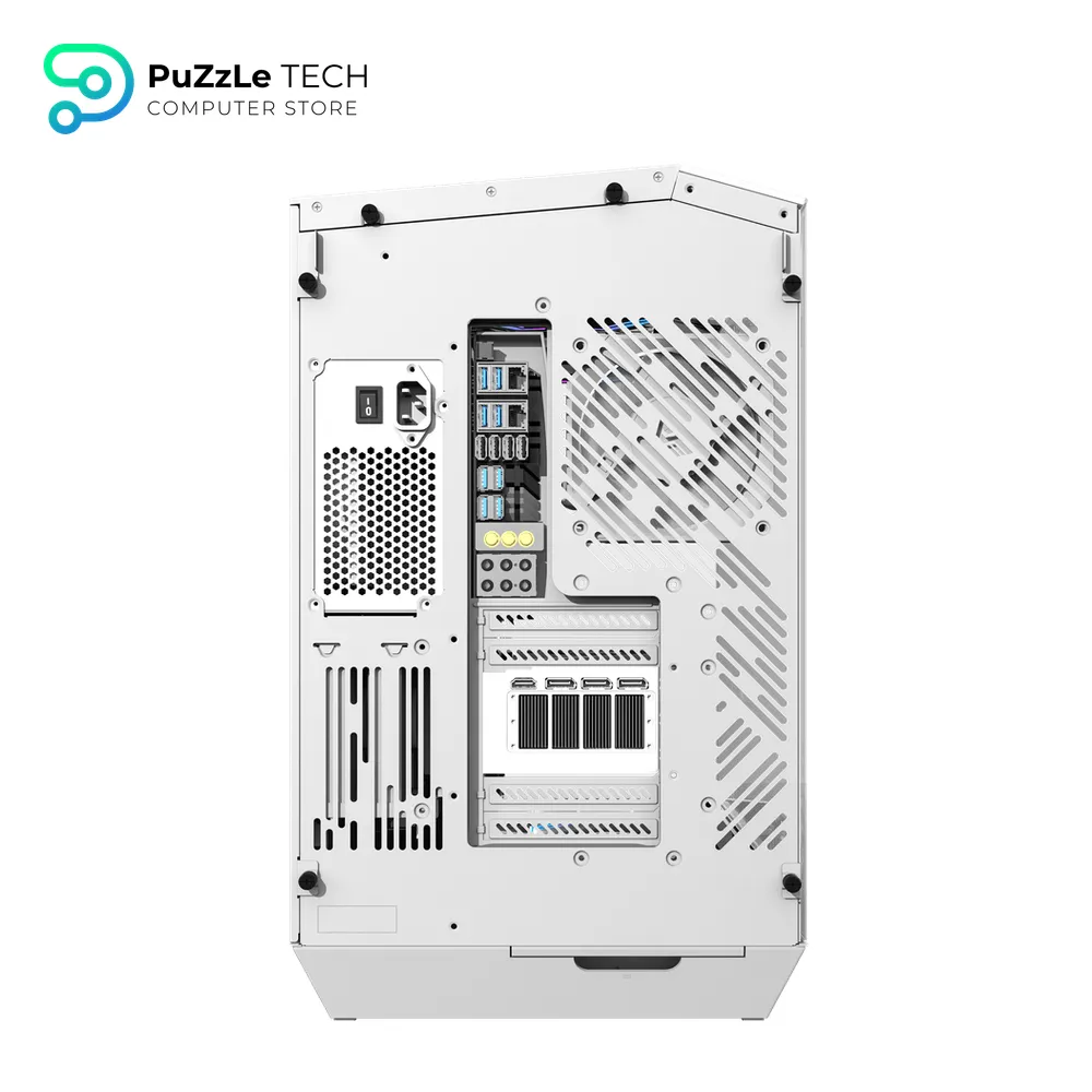 DarkFlash DY470 ATX PC Case White +7 x DarkFlash INF34R 120MM PC Case Fan 6