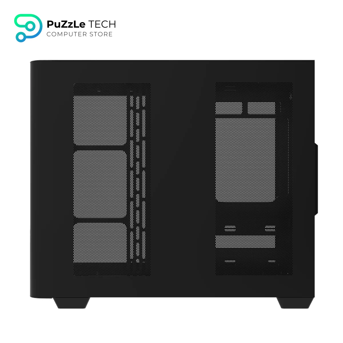 DarkFlash L285 ATX Mid Tower Computer Case - Black (Pre-Installed 7x DM20 LINE ARGB Fans + OC2 Controller, Type-C Front Port) 5
