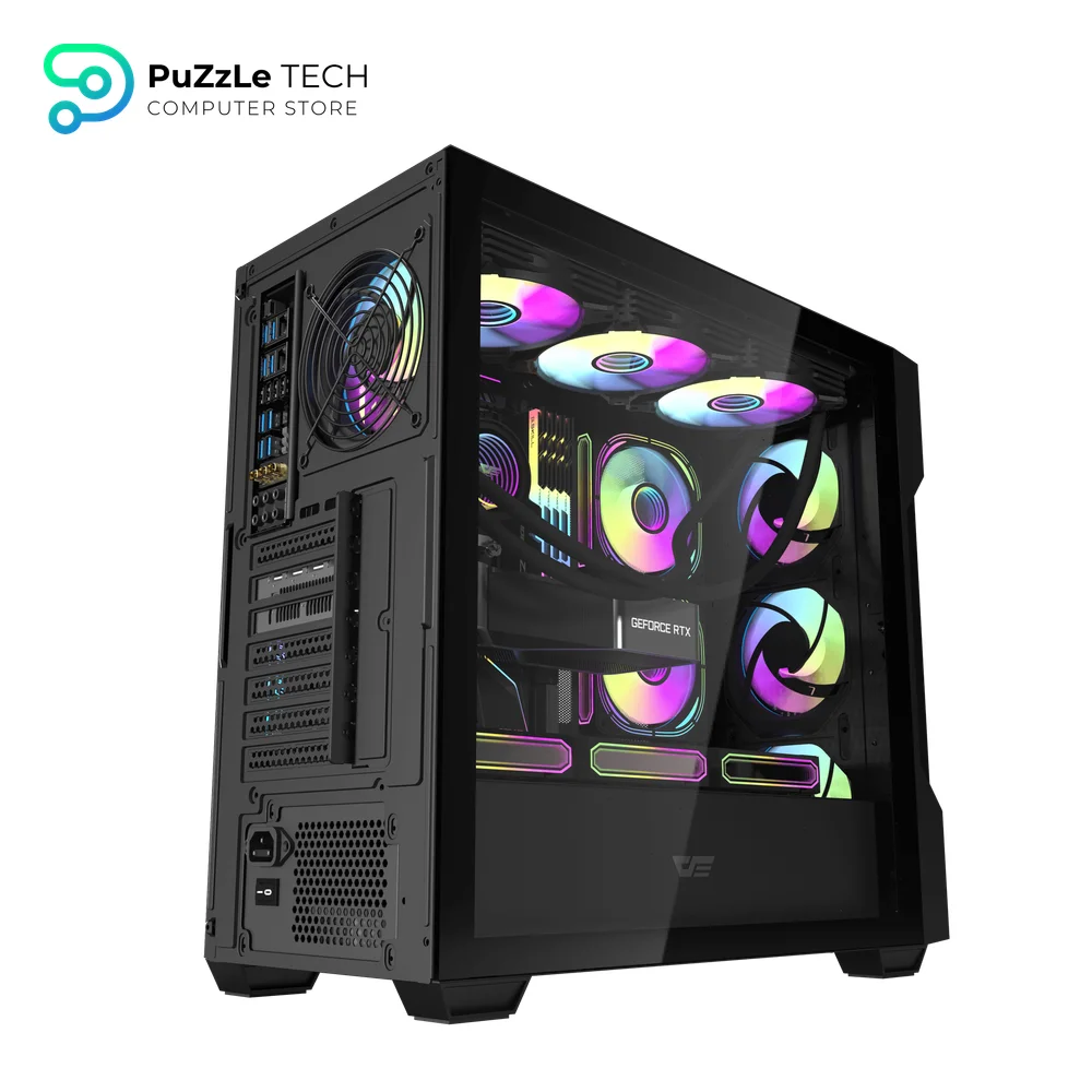 DS900 Mesh ATX - Black 3
