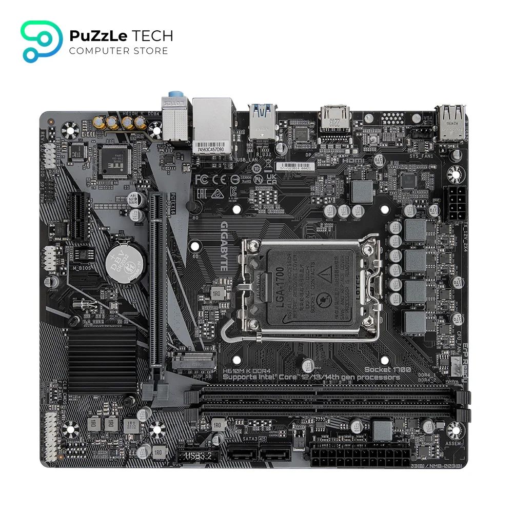 GIGABAYT H610M K DDR4 rev. 2.0 4