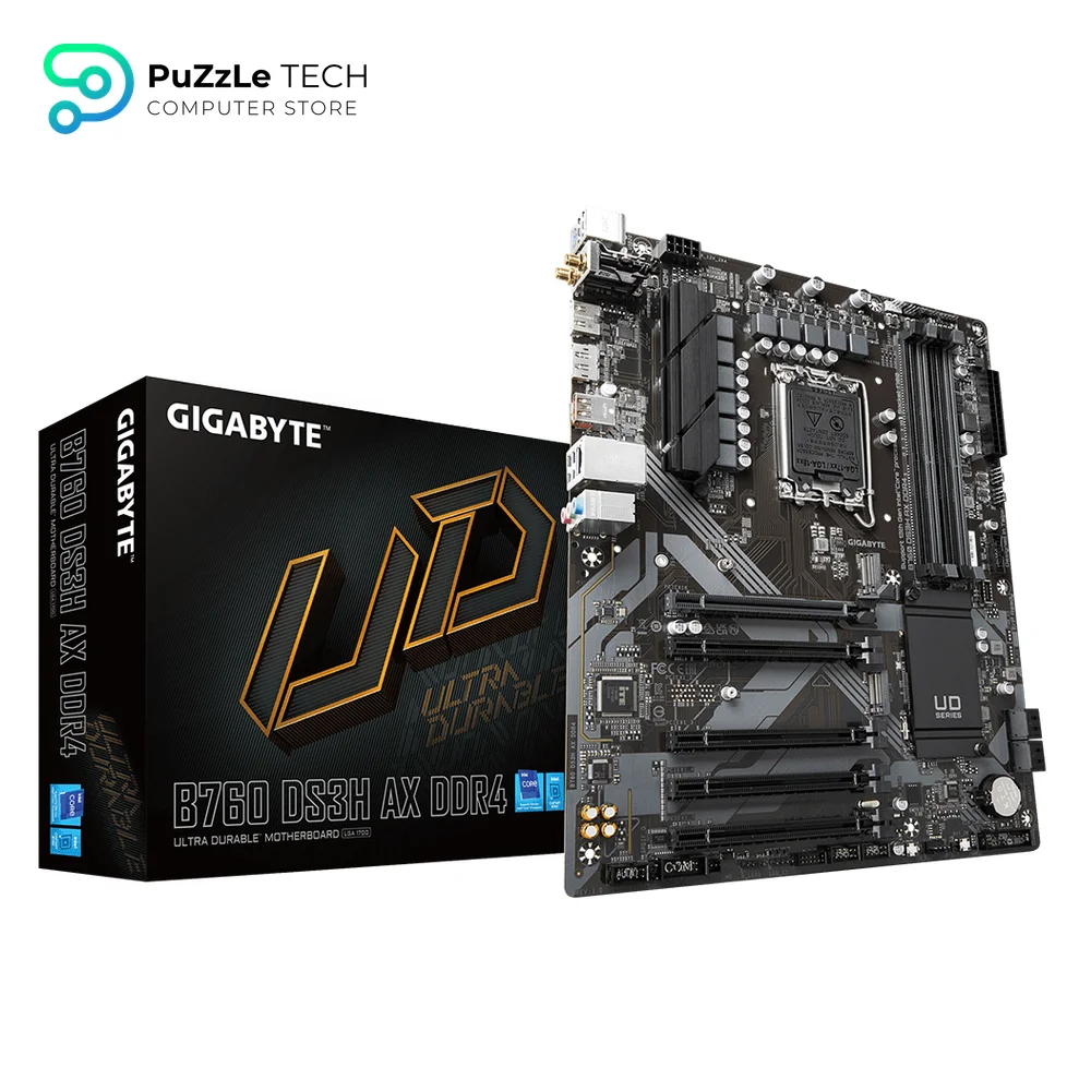 GIGABYTE B760 DS3H AX DDR4 LGA1700 ATX Motherboard