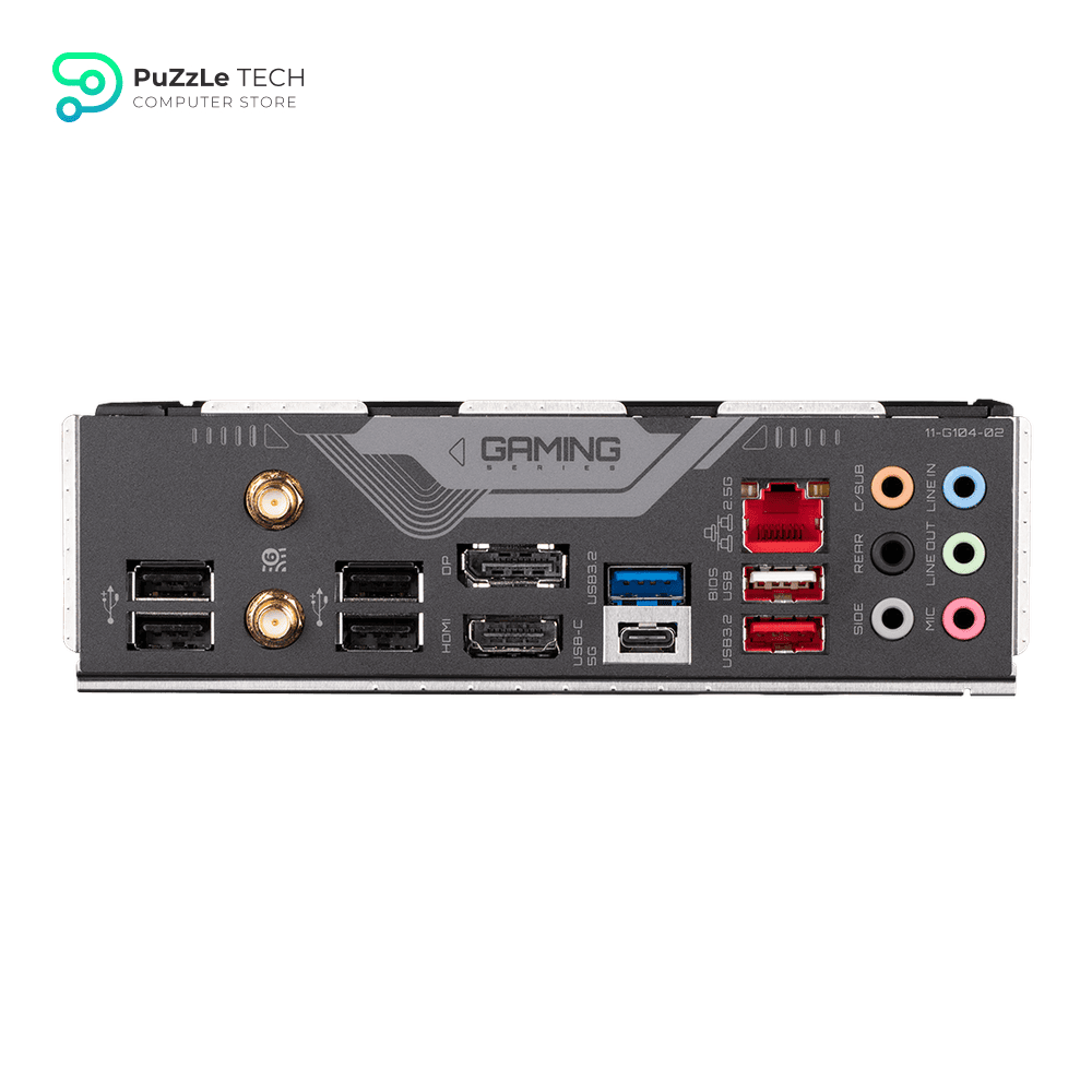 GIGABYTE B760 GAMING X AX LGA 1700 Intel B760 ATX Motherboard with DDR5, M.2, PCIe 4.0, USB 3.2 Gen2X2 Type-C, AMD WiFi 6E, 2.5GbE LAN, Q-Flash Plus, PCIe EZ-Latch 3