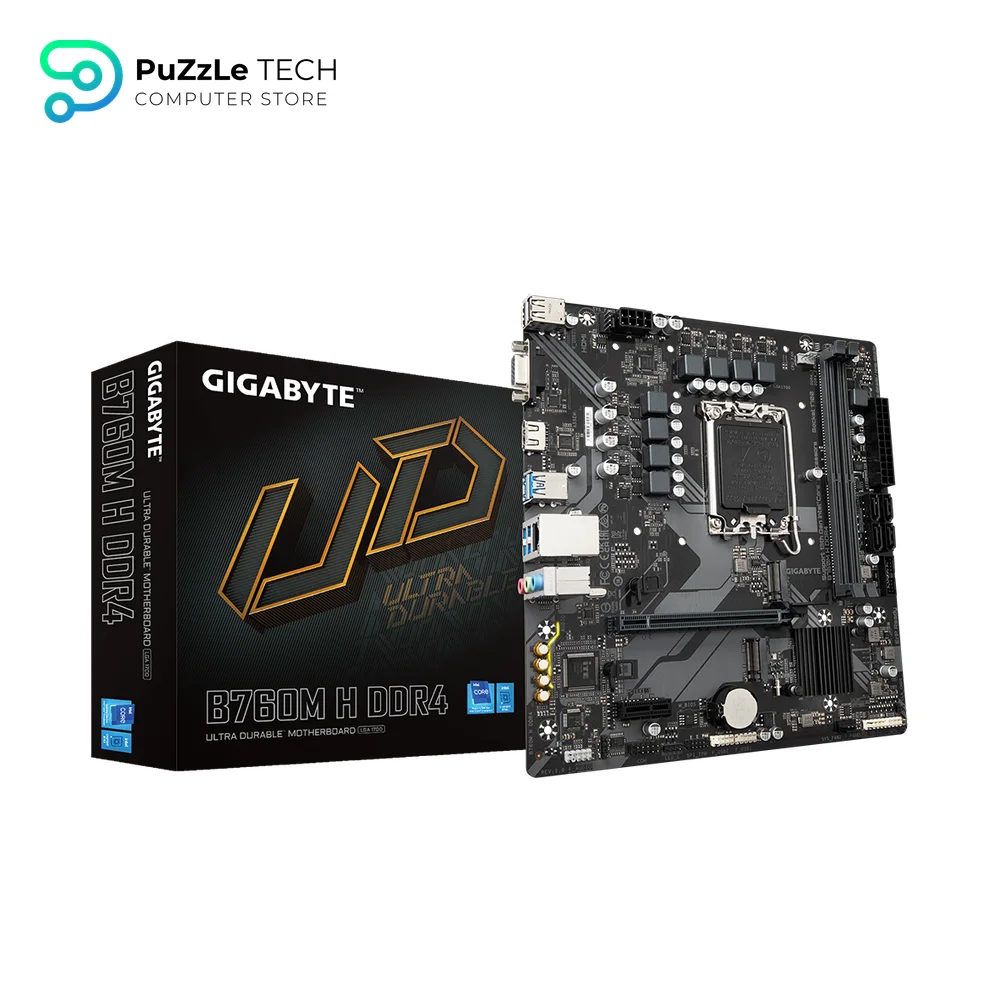 GIGABYTE B760M H DDR4 Motherboard