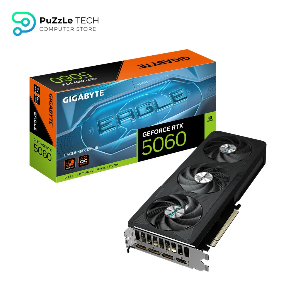 GIGABYTE GeForce RTX 5060 EAGLE MAX OC 8G GDDR7