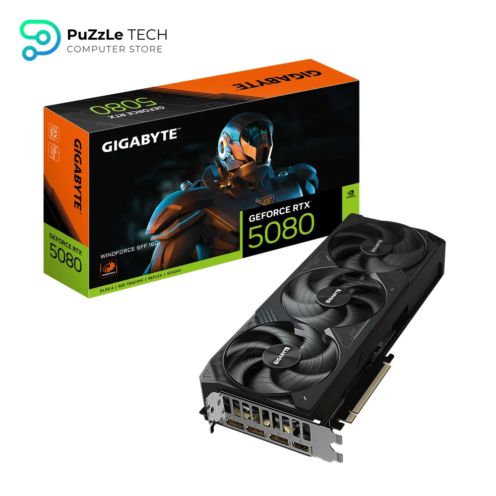 GIGABYTE GeForce RTX 5080 WINDFORCE SFF 16G GDDR7