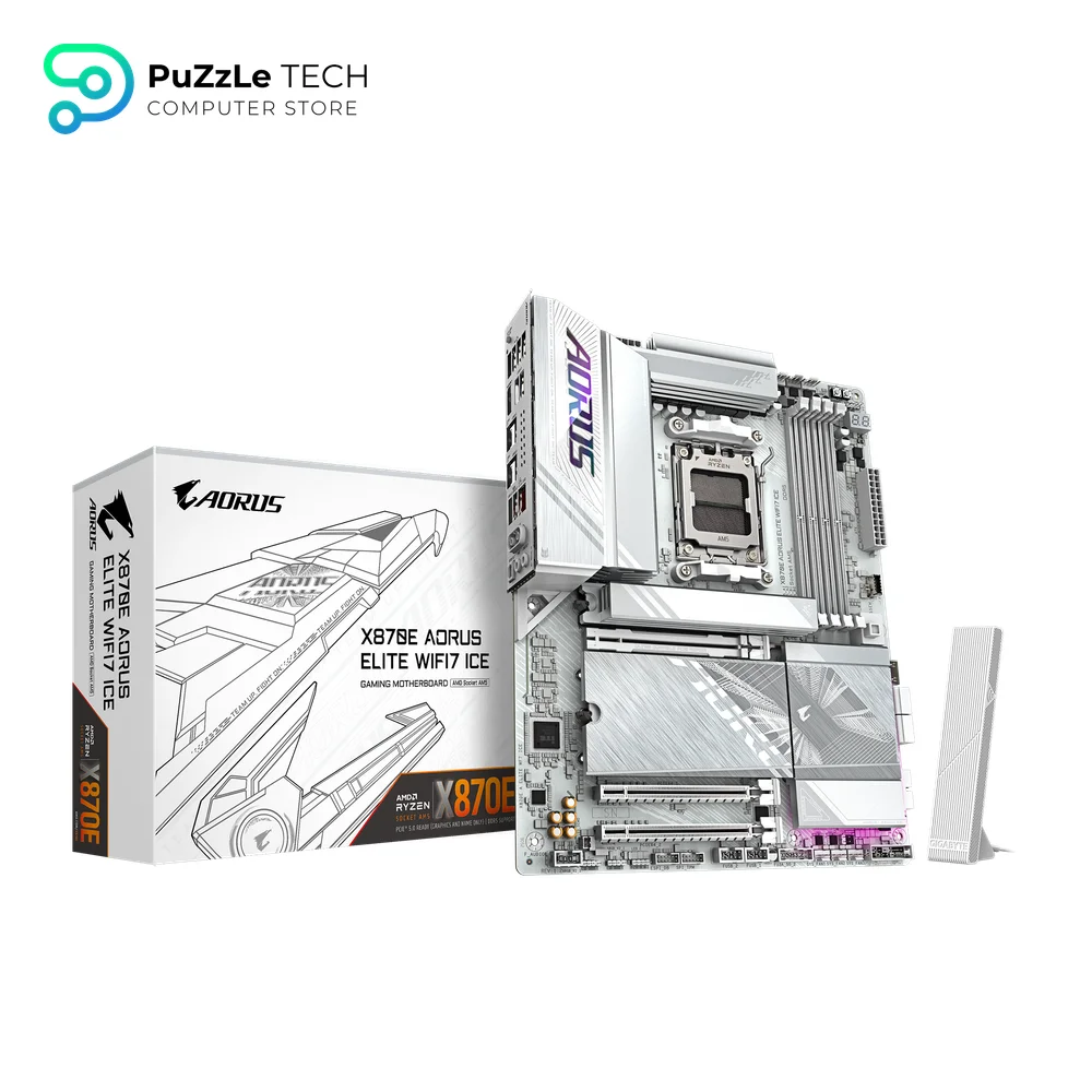 Gigabyte X870E AORUS ELITE WiFi7 ICE AMD AM5 Motherboard