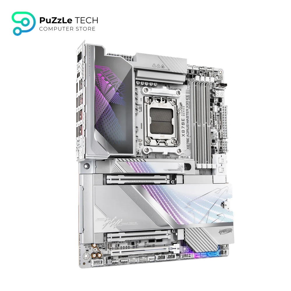 GIGABYTE X870E AORUS MASTER X3D ICE Motherboard