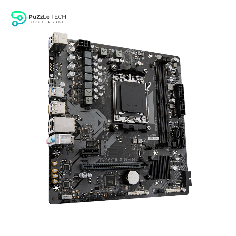 Gigabyte A620M H DDR5 AM5 M-ATX Motherboard 3