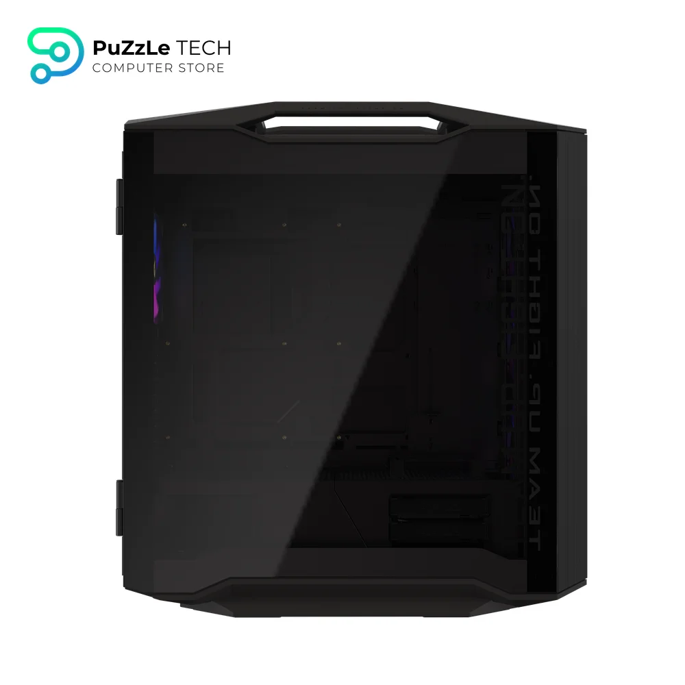 GIGABYTE AORUS C601 GLASS Mid-Tower - Tempered Glass Panel & 4x 140mm ARGB Fans - 420mm GPU Clearance - 420mm Radiator Support & USB 3.1 Gen 2 Type-C 5