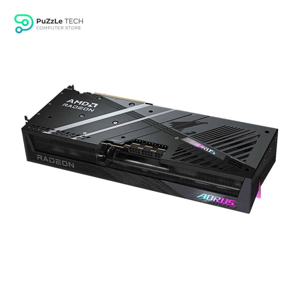 GIGABYTE AORUS Radeon RX 9070 XT ELITE Graphics Card - 16GB GDDR6 256-Bit Memory - 3100 MHz Boost Clock - 20 Gbps Memory Clock - 4096 Stream Processor - PCI-Express 5.0 - GV-R9070XTAORUS E-16GD 4