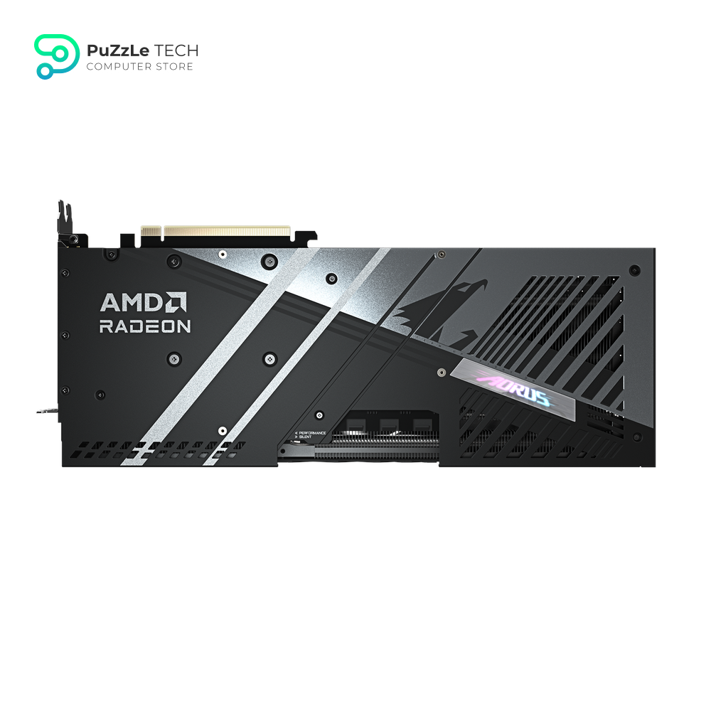 GIGABYTE AORUS Radeon RX 9070 XT ELITE Graphics Card - 16GB GDDR6 256-Bit Memory - 3100 MHz Boost Clock - 20 Gbps Memory Clock - 4096 Stream Processor - PCI-Express 5.0 - GV-R9070XTAORUS E-16GD 7