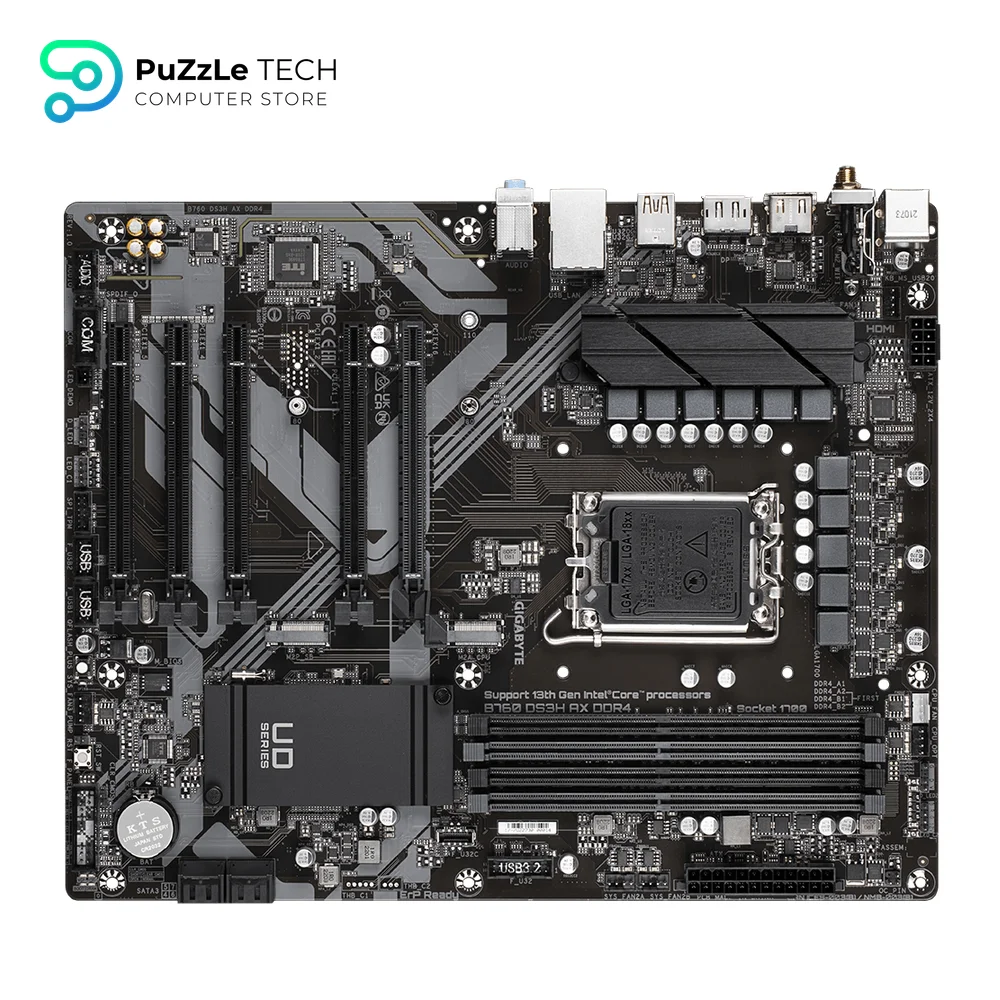 GIGABYTE B760 DS3H AX DDR4 LGA1700 ATX Motherboard 5