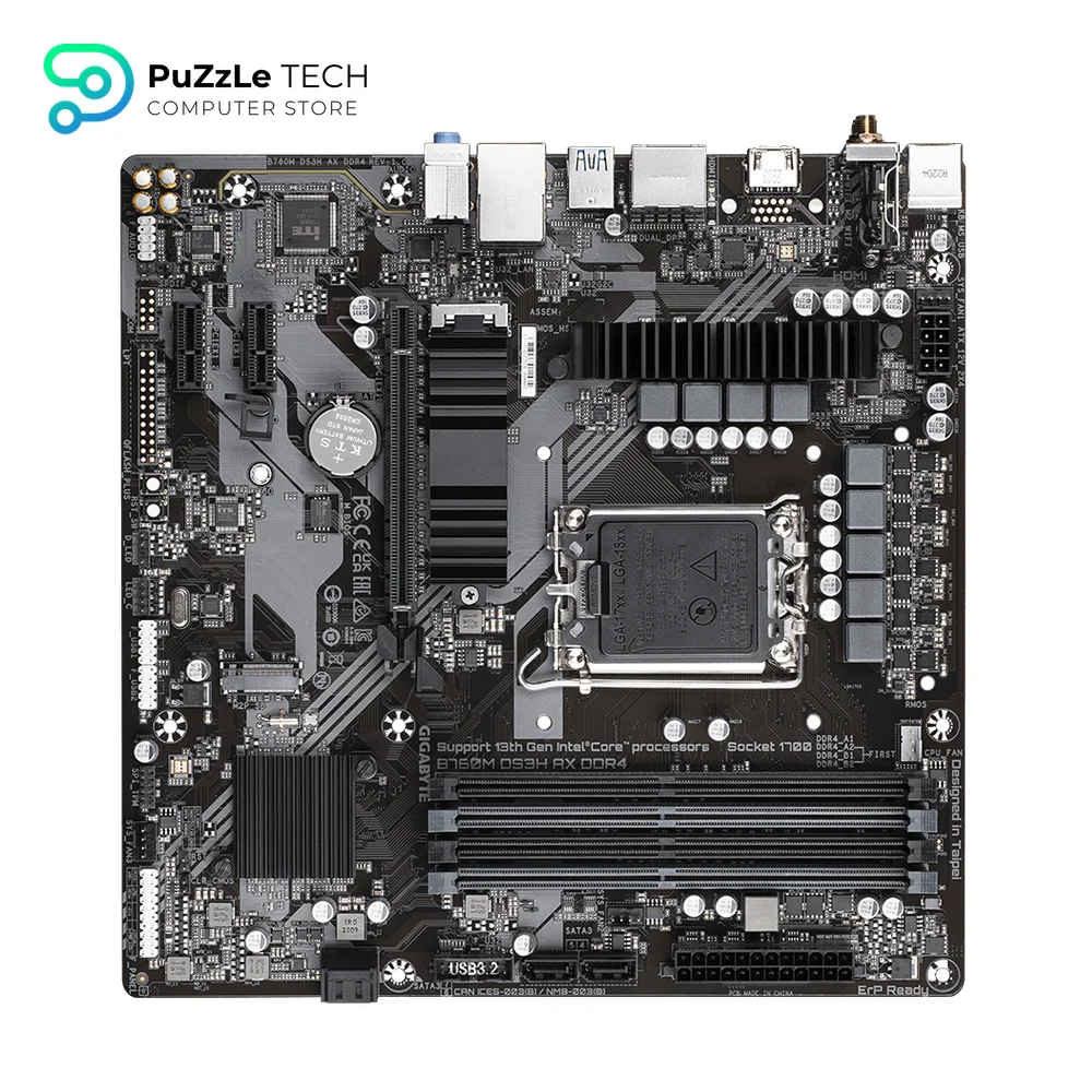 GIGABYTE B760M DS3H AX DDR4 Socket LGA 1700 Motherboard 5