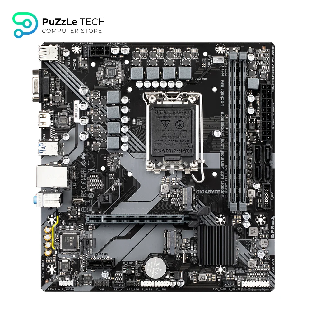 GIGABYTE B760M H DDR4 Motherboard 2