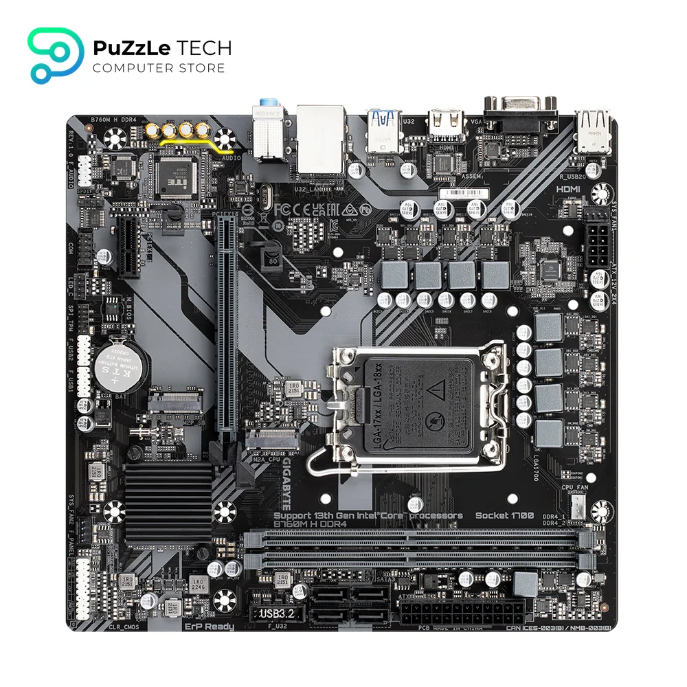 GIGABYTE B760M H DDR4 Motherboard 5