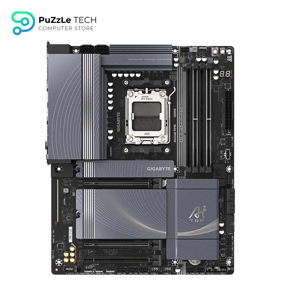 GIGABYTE B850 AI TOP AM5 ATX DDR5 Wi‑Fi 7 Motherboard