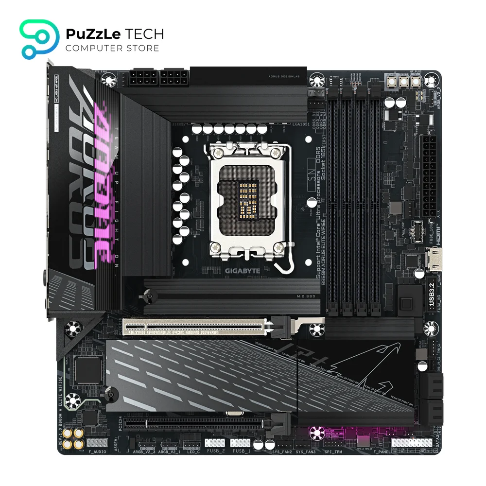 GIGABYTE B860M AORUS ELITE WIFI6E MOTHERBOARD