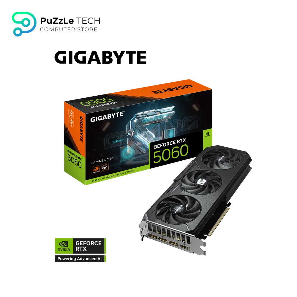 GIGABYTE GeForce RTX 5060 Gaming OC 8G GDDR7