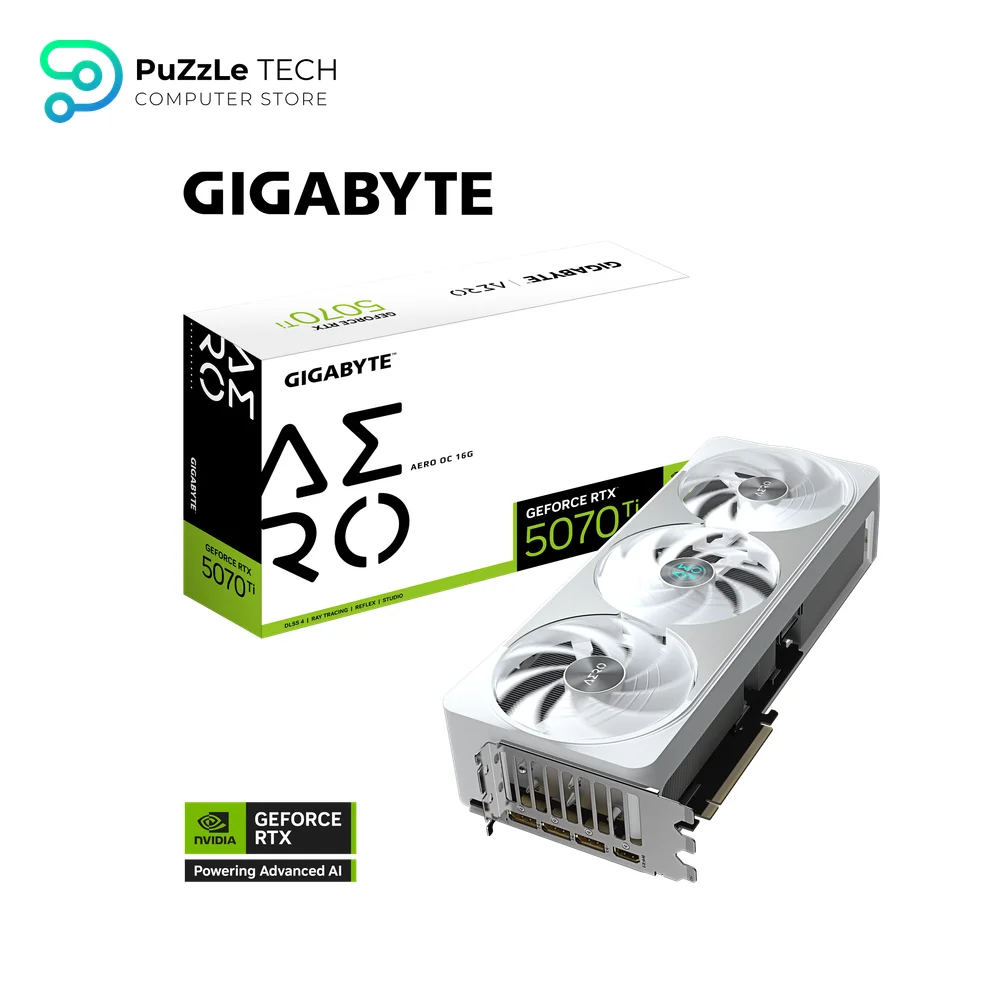 GIGABYTE GeForce RTX 5070 Ti AERO OC 16GB GDDR7 11