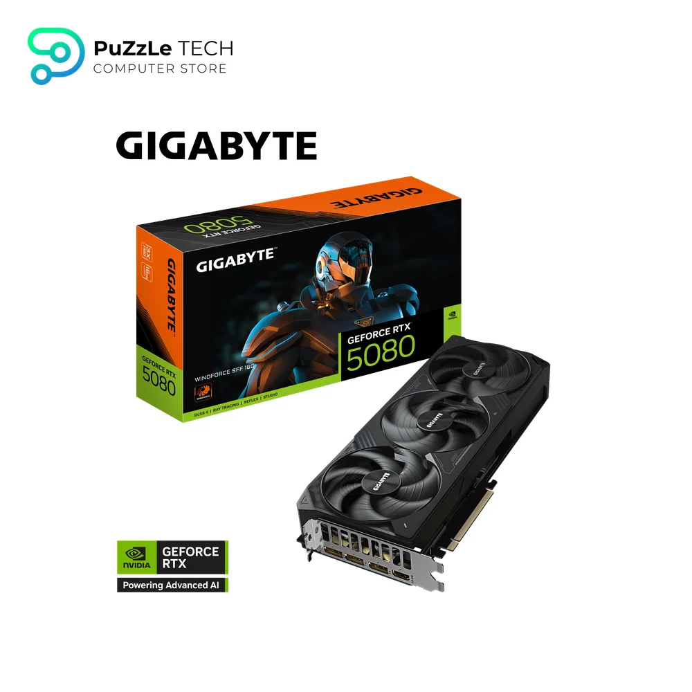 GIGABYTE GeForce RTX 5080 WINDFORCE SFF 16G GDDR7 11