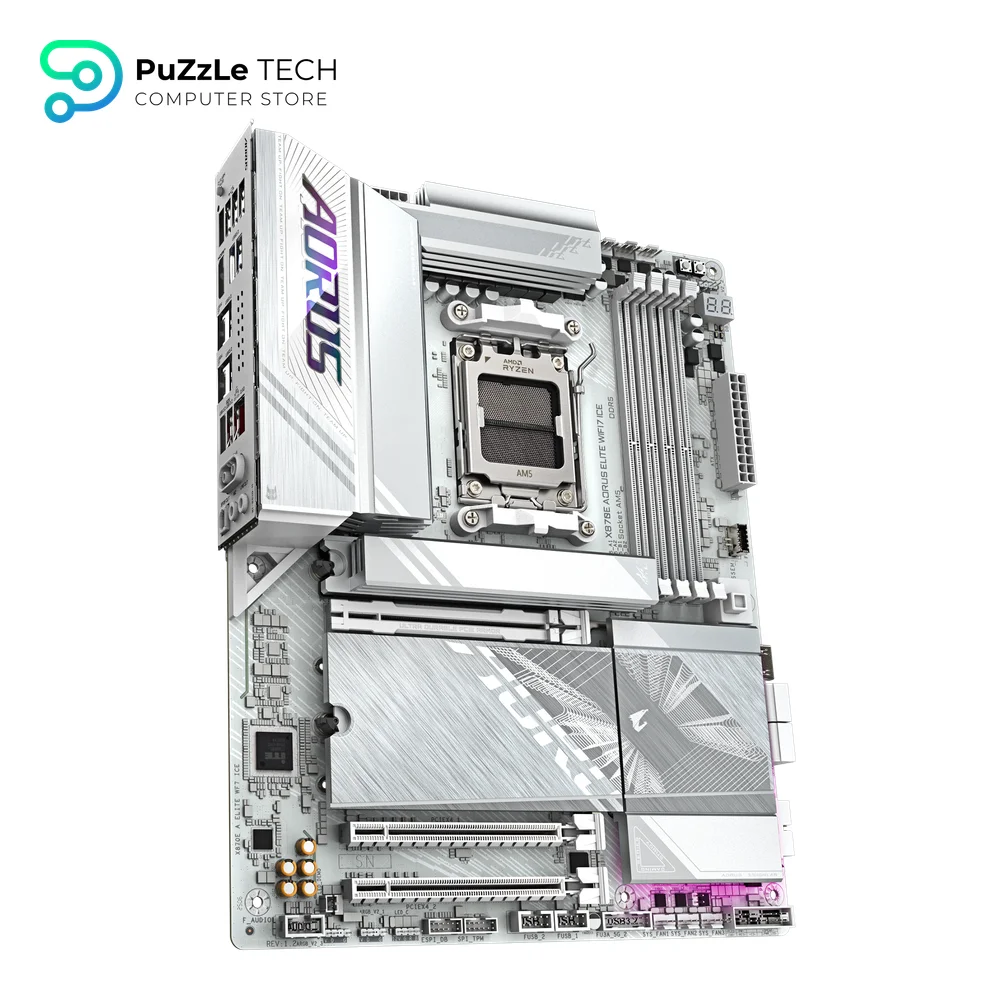 Gigabyte X870E AORUS ELITE WiFi7 ICE AMD AM5 Motherboard 3