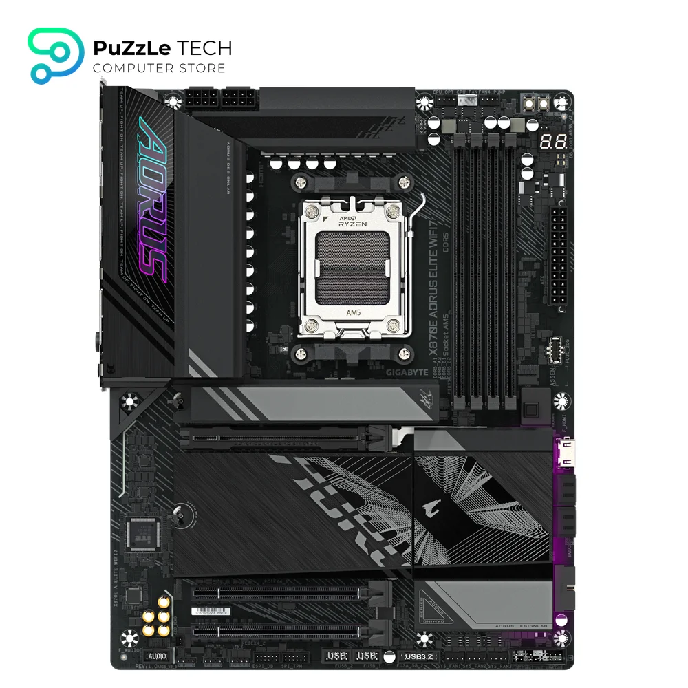 Gigabyte X870E AORUS ELITE WIFI7 Socket AM5 Motherboard