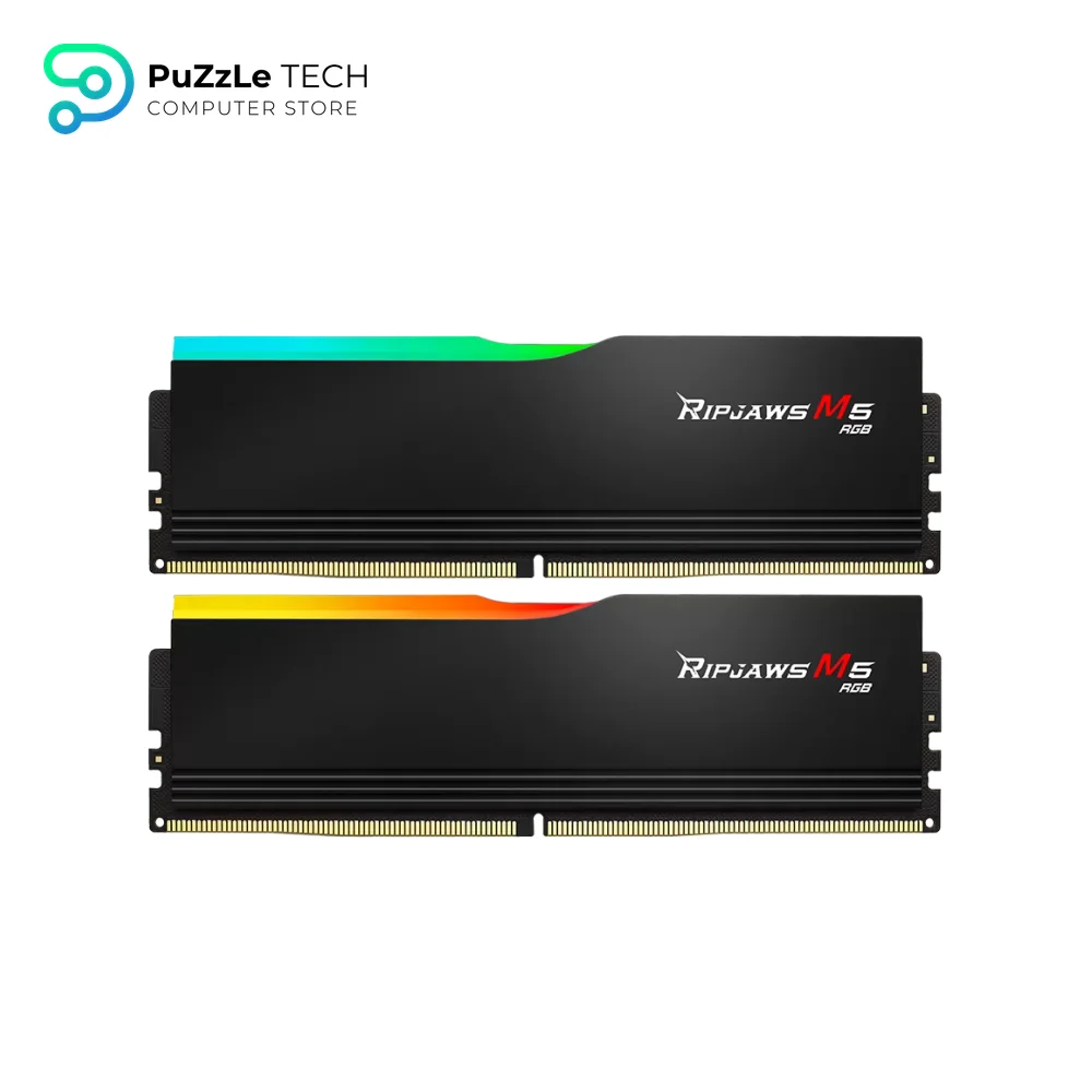 G.Skill Ripjaws S5 Series DDR5 RAM 32GB (2x16GB) DDR5-5200 CL40-40-40-83 1.1V Desktop Computer UDIMM - Matte Black F5-5200J4040A16GX2-RS5K