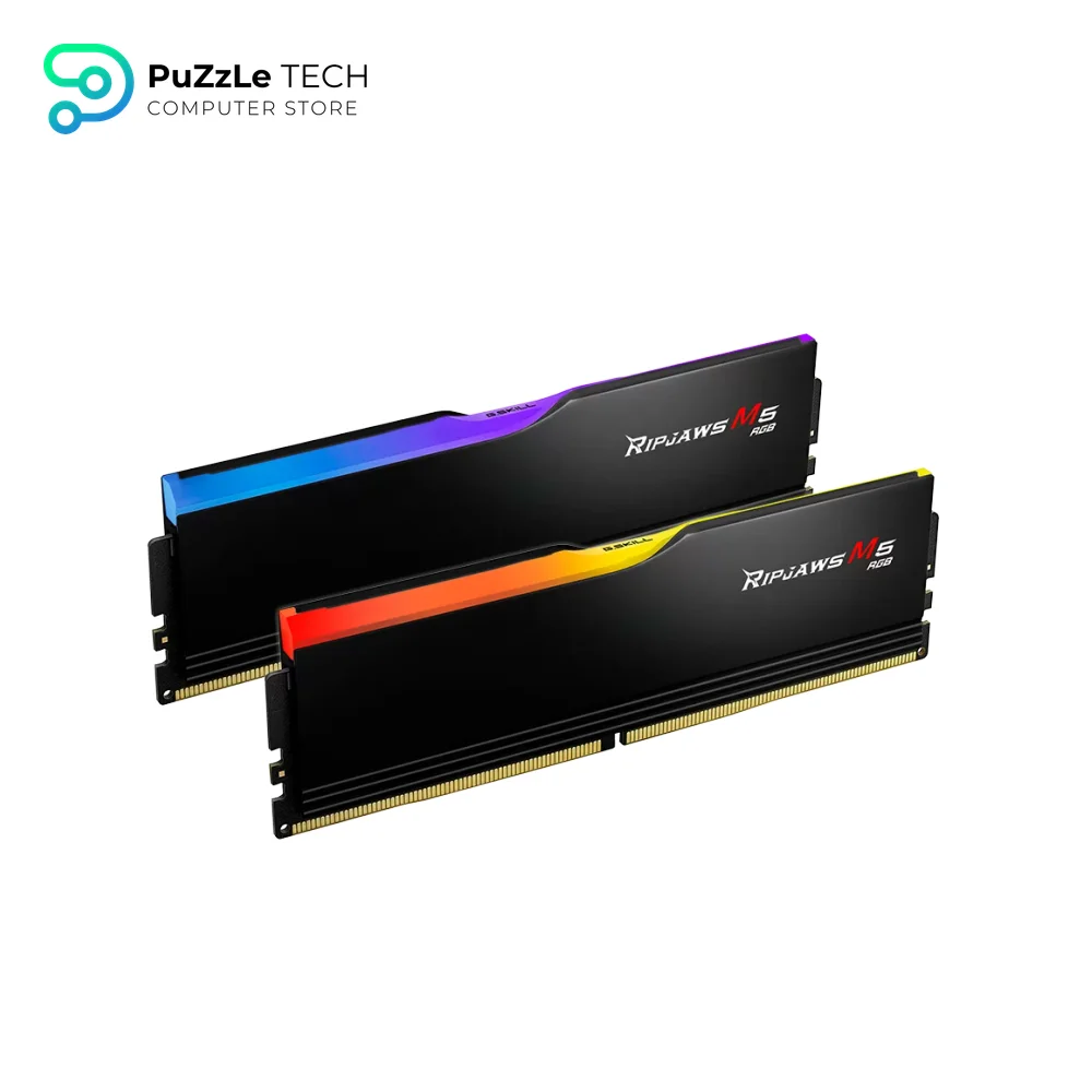 G.Skill Ripjaws S5 Series DDR5 RAM 32GB (2x16GB) DDR5-5200 CL40-40-40-83 1.1V Desktop Computer UDIMM - Matte Black F5-5200J4040A16GX2-RS5K 3