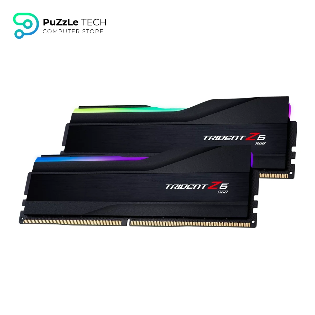 G.Skill Trident Z5 RGB 64GB DDR5-6400 CL32 Gaming Memory Kit - 2x32GB, Intel XMP 3.0, Black