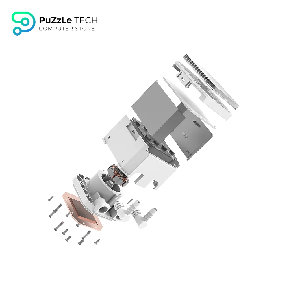 ID-COOLING DX360 MAX GEN 7 Pump White AIO Liquid Cpu Cooler 3