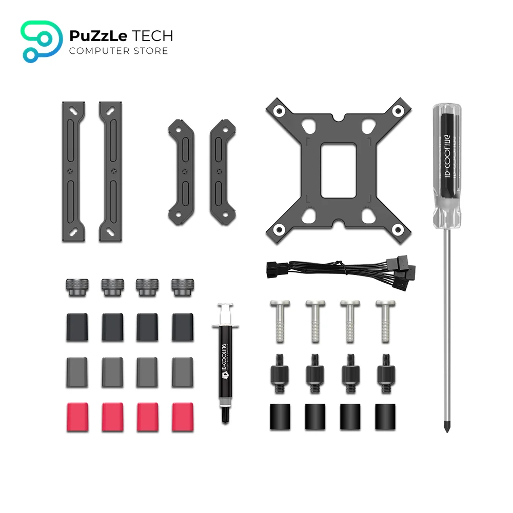 ID-COOLING FROZN A720 7 Heatpipe Dual Tower With 2 140mm FDB Fan Black Air Cpu Cooler 6