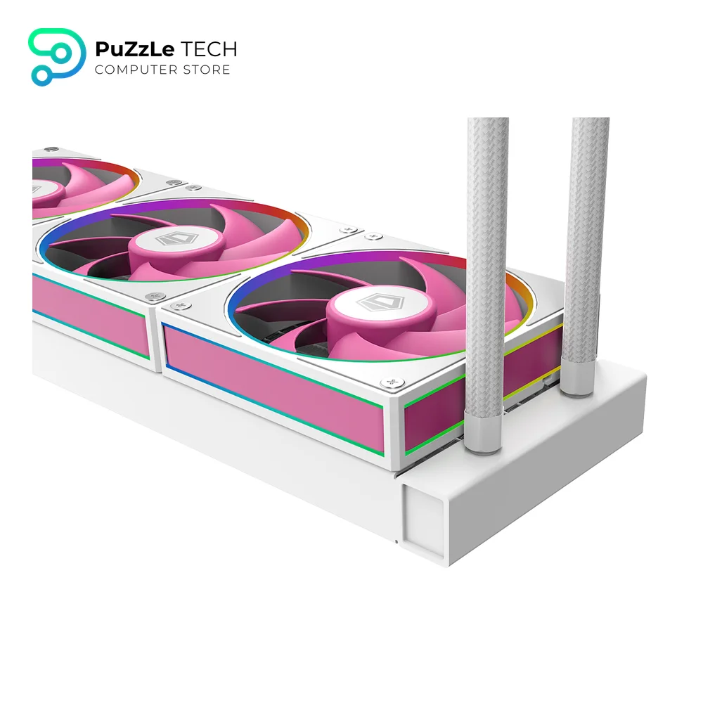 ID-COOLING FX360 INF GEN 7 Pump ARGB Pink AIO Liquid Cpu Cooler 4