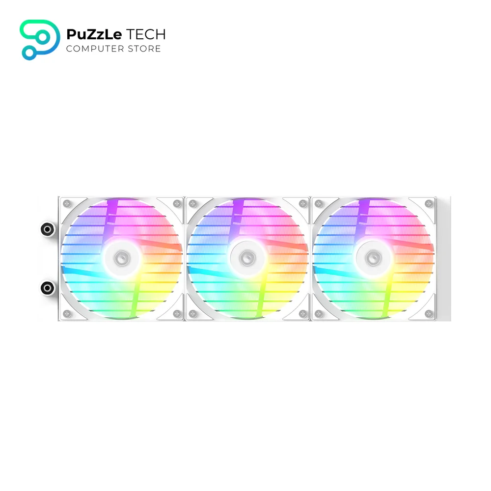 ID-COOLING FX360 LCD GEN 7 Pro Pump ARGB White AIO Liquid Cpu Cooler 3